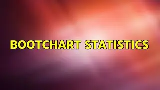 Ubuntu: Bootchart statistics