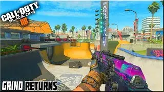 PLAYING GRIND ON BLACK OPS 4! BEST DLC MAP EVER?