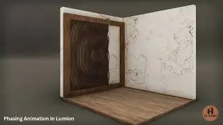 Parametric wall panel Phasing Animation