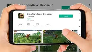 New Open World Game For Android Offline 2022 || Dino Sandbox Dinosaur Games