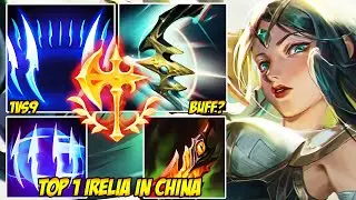 WILD RIFT CHINA TOP 1 IRELIA - PERFECT RESETS UNDER PRESSURE