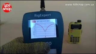 Тест антенны  Baofeng UV-5RK анализатором Rig Expert AA600