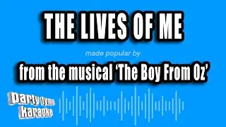 'The Boy From Oz' - The Lives of Me (Karaoke Version)