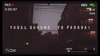 Yugal Gurung - Yo Parkhai Esthetic lyrics video|Aim Chaser