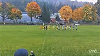 10 kolo 3 ČFL B FK Jablonec B -  Slovan Velvary sestřih