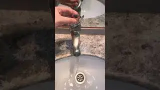 how to open a tap.