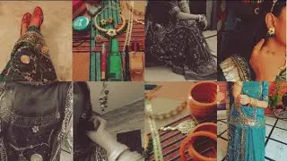 Rajputi poshak |how to wear jewellery makeup | rajputi look