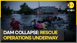 Rescue efforts underway as Ukraine, Russia trade blame for dam collapse | WION