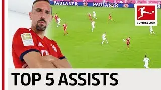Franck Ribery - Top 5 Assists - Bayern's Assist King