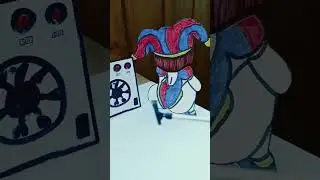 Jax makes fun of Pomni (The amazing digital circus) #digitalcircus #jax #pomni #prank #farting #joke