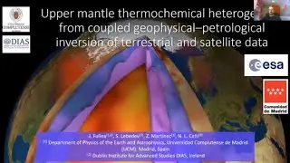 Javier Fullea, Upper mantle thermochemical heterogeneity from terrestrial and satellite data