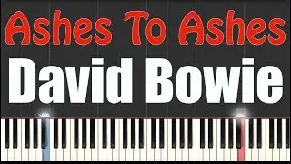 Ashes To Ashes - David Bowie - Piano Tutorial