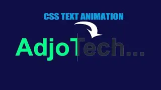 How To Make Amazing Animated Text Using Html & CSS