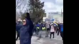Russian troops opend fire on unarmed cevilians