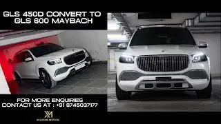 Mercedes GLS 450d Convert to GLS 600 Maybach | Xclusive Motion #accessories 