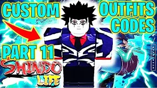 ⭐SHINDO LIFE CUSTOM OUTFITS CODES PART 11⭐