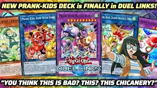 NEW PRANK-KIDS have COME to DUEL LINKS! Are they GOOD without Link 1? (Yeah, kinda)
