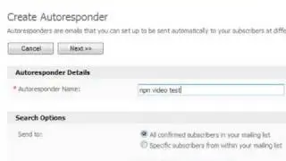 Set Up Auto responder For Your Global NPN Business(Free Internet Training)
