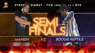 MANISH VS BOOGIE REPTILE | REP YOUR STYLE SEMI-FINAL | STREET COMBAT- THE JAM