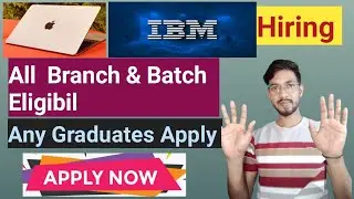 IBM Biggest Hiring Update | OFF Campus Drive 2024 , 2023 , 2022 , 2021 Batch | Fresher Jobs |