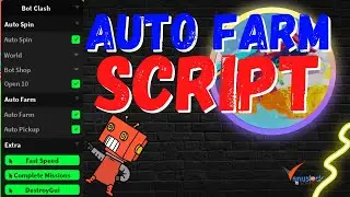BotClash Simulator Script GUI ROBLOX | Working Auto Farm Money
