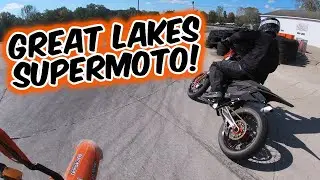 supermoto at jackson speedway kart track