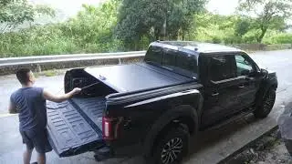 OSIAS Retractable Tonneau Cover--Easy 3 Minutes Installation Tutorial!