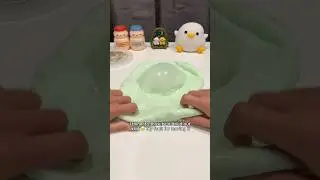 slime asmr! water slime from china review 🍈 #slimechannel #slimevideos #oddlysatisfying #slime