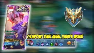 DETIK DETIK GW GLORY GENDONG TEMEN SMPE AKHIR DONGGG😈.  ~Mobile Legends