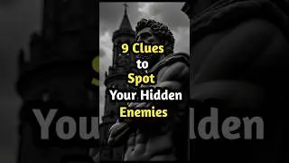 9 Clues to Spot Your Hidden Enemies #stoicism #seneca #philosophy #stoicwisdom #stoicism