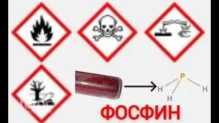 Получил ФОСФИН!!! Making phosphine!