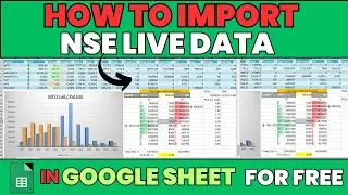 Как получить актуальные данные по акциям NSE в Google Таблицах и Excel с сигналами покупки и продажи