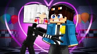 GAROTA PUPPET me BEIJOU no Minecraft!