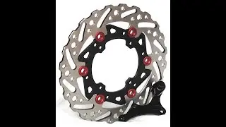 Braketech l Đĩa thắng Braketech gần 10 củ c&oacute; g&igrave; ? l (BrakeTech Axis Iron Race Brake)