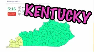 Naming EVERY County of Kentucky (State 20/50)