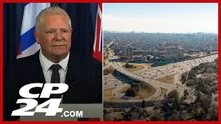 Ford says traffic on Hwy. 401 is 'a nightmare', says a tunnel will be built