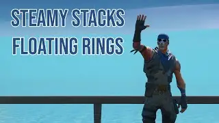 All floating ring locations at Steamy Stacks in Fortnite Chapter 2 Season 3