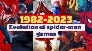 Evolution Of SPIDER-MAN Games | 1982-2023