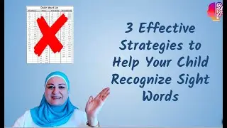 Help Your Child Recognize Sight Words More Effectively