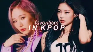 the favoritism of kpop companies