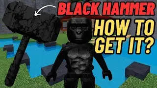 How to Get the All Black Hammer in Flee the Facility!