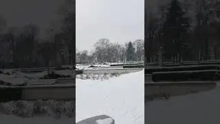 Today snow falls in Poland