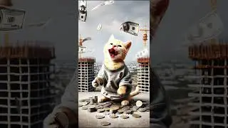 How an  Cat Learned to Thrive: A Journey to Wealth.............#ai #aiart #aicat #cat #catlover