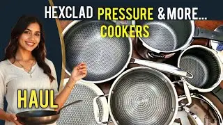 Hexclad Cookware, Pressure Cooker Haul & Review #Hexclad #cookware