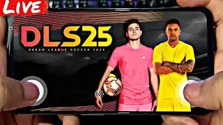 Dream League Soccer2025 🔴AO VIVO 🔴 Modo Live x1 Com Inscritos