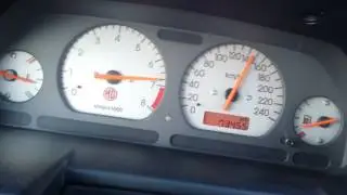 MG ZR 160 acceleration