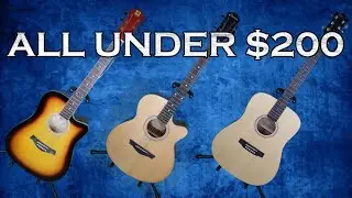Affordable Guitar Showdown! Which one of these 3 is best? Help me decide! #guitarreview