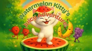 Sing & Dance with Watermelon Kitty! 🍉🐱 | Fruity Adventure Song