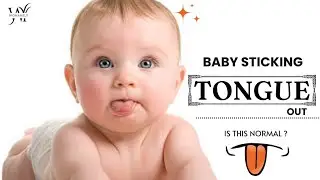 Baby Sticking Tongue Out 😝 - Is this Normal ? | Baby Developmental Milestones 🤹🏻