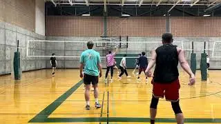 Absolute Zero Volleyball: Team Andy vs Team Sam Set 1